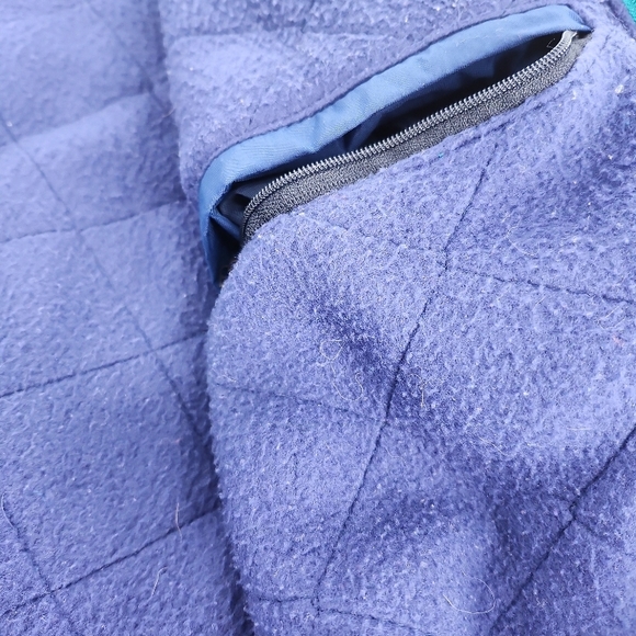 Northern Reflections Retro Blue-Green Fleece lined Jacket Unisex Outerwear - Picture 8 of 9